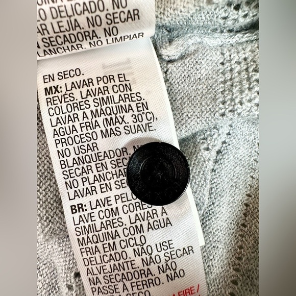 Roxy Tropic Lifestyle Mid Length Cardigan Sweater in Heritage Heather Size M - Picture 10 of 12